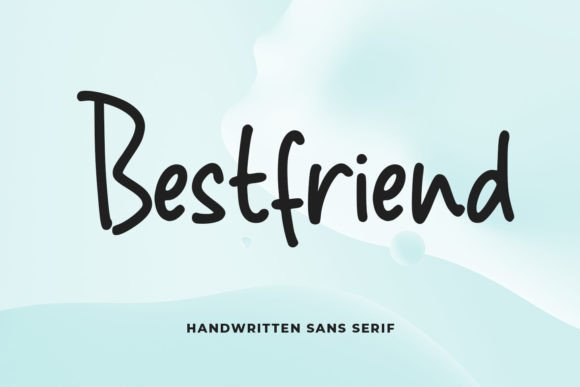 Bestfriend Font: A Handwritten Typeface for Heartfelt Creations