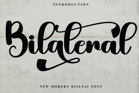 Bilateral: A Festive Typeface for Web Design