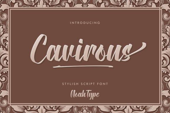 Cavirous Script Font for Professional Branding and Design