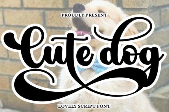 Cute Dog Font for Elegant Branding