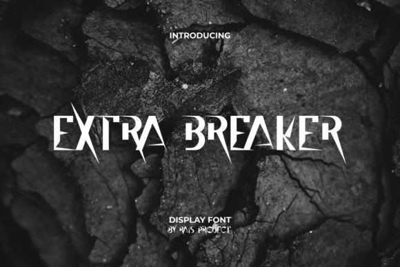Extra Breaker Font: A Bold Typeface for Action Sports and Creative Campaigns