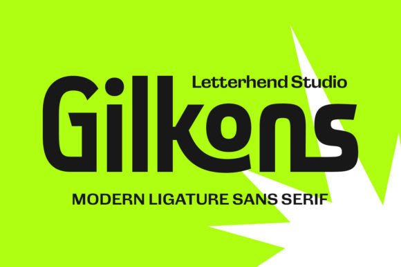 Gilkons Font: A Modern Sans Serif for Editorial Design