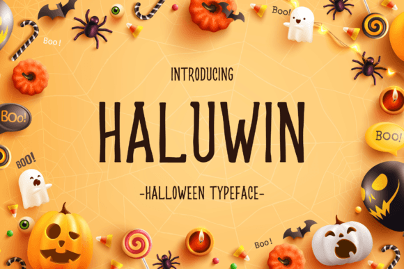 Haluwin Font: A Quirky Script for Memorable Branding