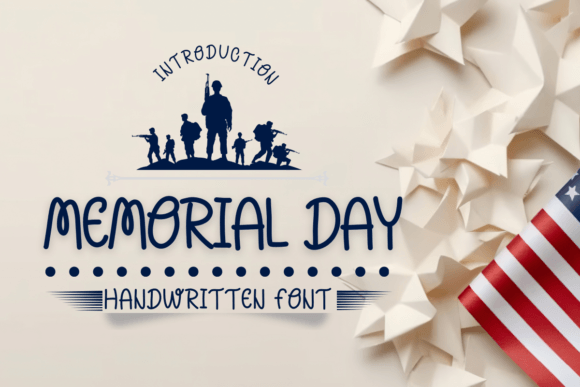 Memorial Day Font for Modern Web Design Projects