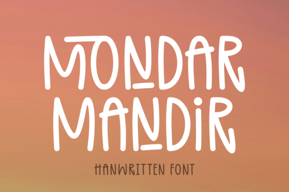 Mondar Mandir Font for a Polished Brand Look