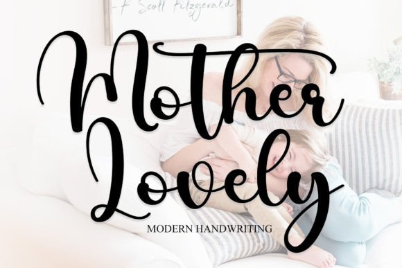 Mother Lovely: A Festive Typeface for Digital Branding