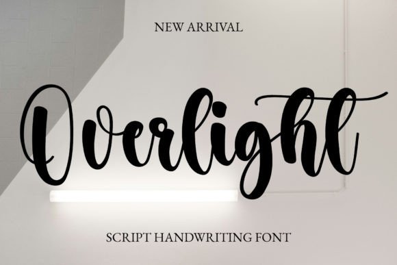 Overlight: A Modern Handwritten Font for Web Design