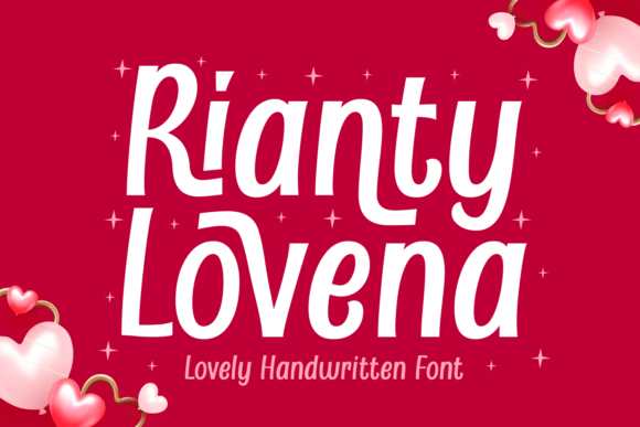 Rianty Lovena Font Review: A Handwritten Script for Creative Branding
