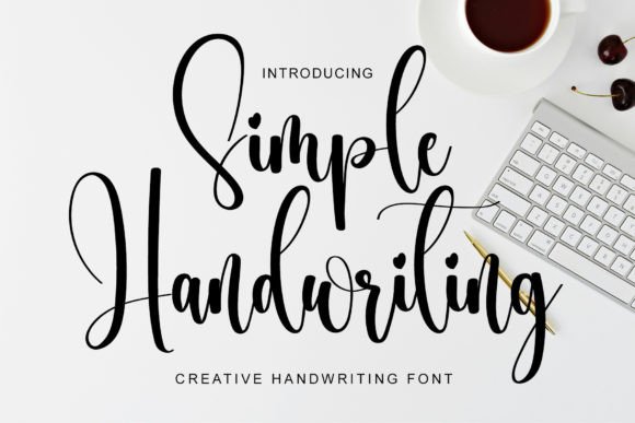 Simple Handwriting Font for Modern Branding Projects