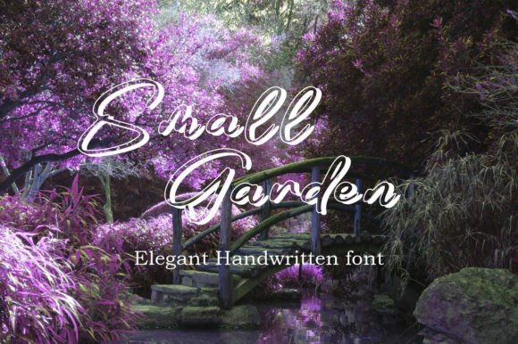 Small Garden Font: Elevate Your Brand with Script Typography