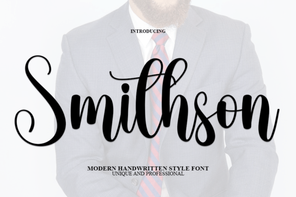 Smithson Font: Elevate Your Brand with Delicate Script Typography