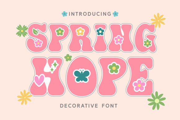 Spring Hope Font: Elevating Campaign Design with Springtime Sophistication